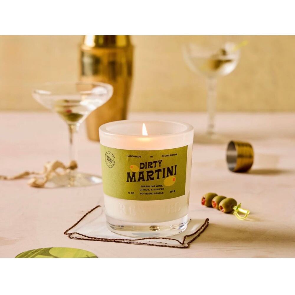 Rewined Dirty Martini Candle 10 oz